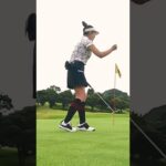 ゴルフ女子バーディー💃 ダンス🤣 버디는 춤추게한다 ㅋㅋ #golfer #golfswing #shorts