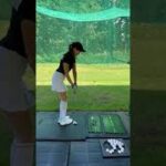 人気ゴルフ女子mamiさんのアイアン練習①・富士箱根カントリークラブ2022年6月