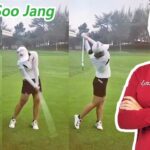 Eun Soo Jang ジャン・ウンス 韓国の女子ゴルフ スローモーションスイング!!!