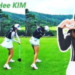 Jae Hee KIM キム・ジェヒ 韓国の女子ゴルフ スローモーションスイング!!!