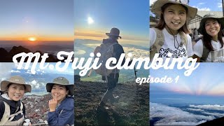 【人生初の登山で日本一の富士山に挑むゴルフ女子①】想像を超える絶景と、過酷さを味わってきました。Mt.Fuji climbing. #登山＃富士山#mtfuji #fujian