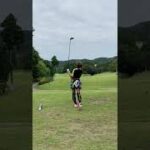 ゴルフ女子フォロワー数No1あおい夏海さんのティーショット1番・勝浦ゴルフ倶楽部2022年8月