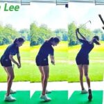 Si On Lee イ・シオン 韓国の女子ゴルフ スローモーションスイング!!!