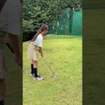 人気ゴルフ女子ななさんのアプローチ練習・富士箱根カントリークラブ2022年9月