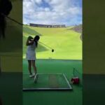 人気ゴルフ女子萌さんのドライバー練習・吉井カントリークラブ2022年9月