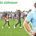 Dustin Johnson ダスティン・ジョンソン 米国の男子ゴルフ スローモーションスイング!!!