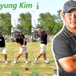 Joohyung Kim キム・ジュヒョン 韓国の男子ゴルフ スローモーションスイング!!!
