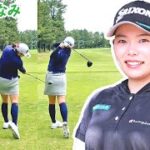 Minami Katsu 勝みなみ 日本の女子ゴルフ スローモーションスイング!!!