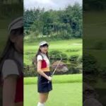 YouTube撮影中のパースリー #shorts #ゴルフ女子 #ゴルフスイング #ゴルフ #golf