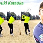 Naoyuki Kataoka  片岡尚之 日本の男子ゴルフ スローモーションスイング!!!