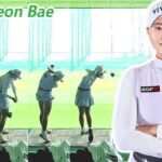 Su Yeon Bae ペ・スヨン 韓国の女子ゴルフ スローモーションスイング!!!