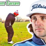 Callum Tarren カルム・タレン イングランドの男子ゴルフ スローモーションスイング!!!