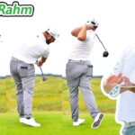 Jon Rahm ジョン・ラーム スペインの男子ゴルフ スローモーションスイング!!!
