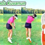Pinyada Kuvanun ピンヤダ・クヴァヌン タイの女子ゴルフ スローモーションスイング!!!