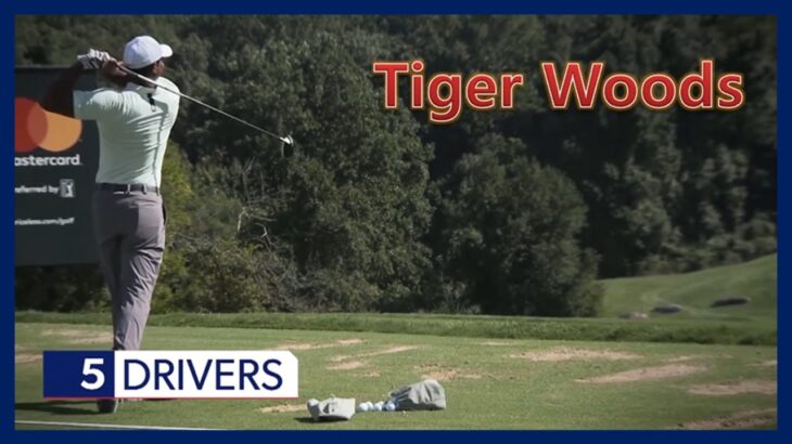 見るだけでも役立つスイング教本「タイガーウッズ」練習スイングモーション＆スローモーション,Tiger WoodsWarm-up Swing Motion & Slow Motion