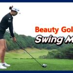 ゴルフ天才「Yealimi Noh」パーフェクトボディスイングモーション＆スローモーション, Hot Beauty Golfer “Yealimi Noh” Perfect Swing Motion