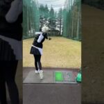 人気ゴルフ女子武田奈津美さんのドライバー練習・星の宮カントリー倶楽部2022年12月