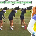 Pannarat Thanapolboonyaras ﾊﾟﾅﾗｯﾄ・ﾀﾅﾎﾟﾝﾌﾞﾝﾔﾗｽタイの女子ゴルフ スローモーションスイング!!!
