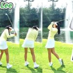 Su Ji Lee イ・スジ  韓国の女子ゴルフ スローモーションスイング!!!