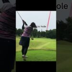 110yard par3 #ゴルフ #golf #ゴルフ動画 #ゴルフスイング #ゴルフ女子