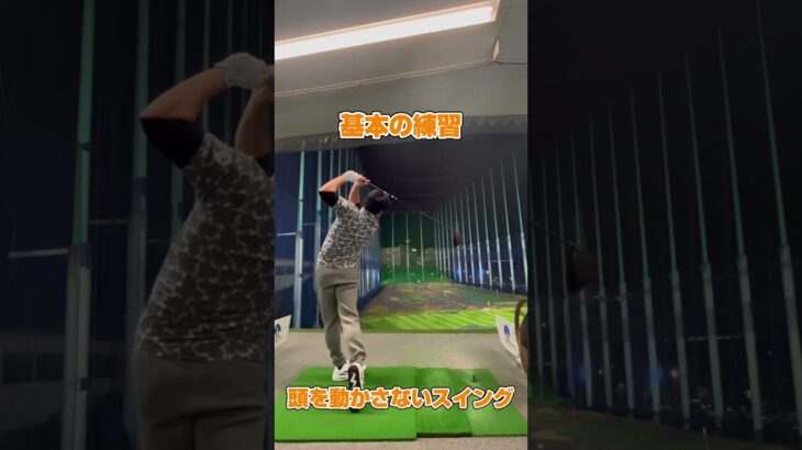 【ゴルフ基本】イメージしたスイングをすること飛んでいくボールは置いといて確認してみた【ゴルフスイング】