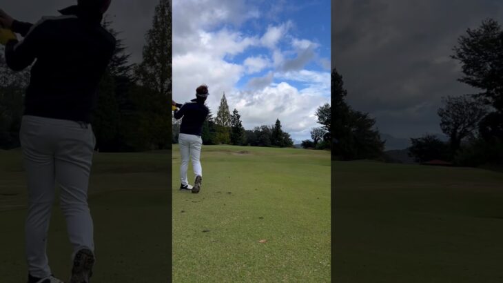 アプローチショット⛳️#youtube #shorts #ゴルフ #ゴルフスイング #ゴルフ初心者 #golf #golfswing #アプローチショット#アプローチ #ラウンド動画