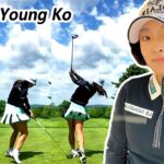Jin Young Ko コ・ジンヨン 韓国の女子ゴルフ スローモーションスイング!!!