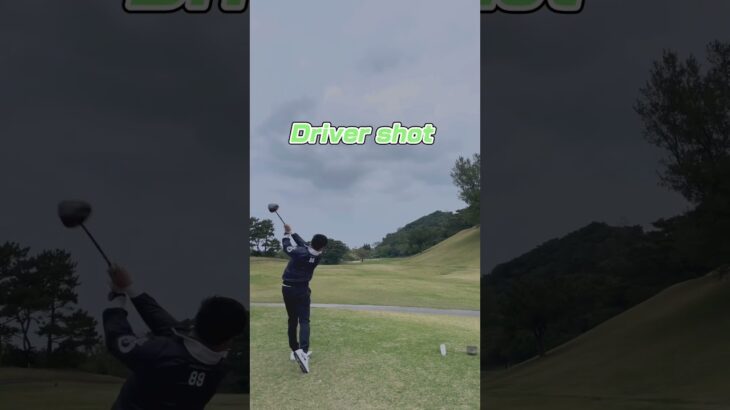 【ドライバー】フィニッシュで止まりたいティショット【ゴルフスイング】【リゾートゴルフ】