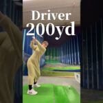 【ドライバー】飛ばし屋ゴルフ女子のドライバーショット【ゴルフ女子】【ゴルフ練習】