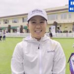 【無料独占生中継！】全米女子オープンゴルフ2023　畑岡奈紗選手インタビュー　練習ラウンド